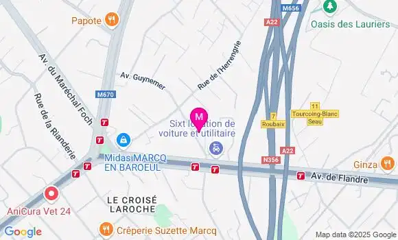 Localisation Dr Marie Laure Carien