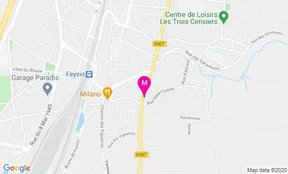 Localisation Dr Clemence Fournel