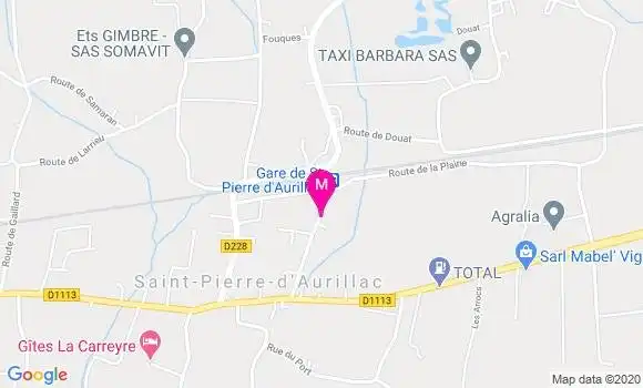 Localisation Dr Cécile Thomas