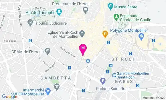 Localisation Dr Chantal Levy Rameau