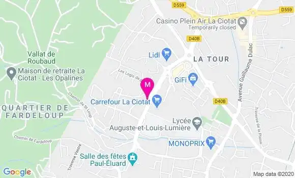 Localisation Dr Viviane Richand