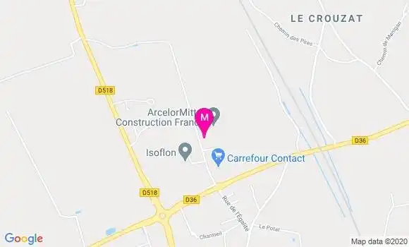 Localisation Dr Suzanne Langrand