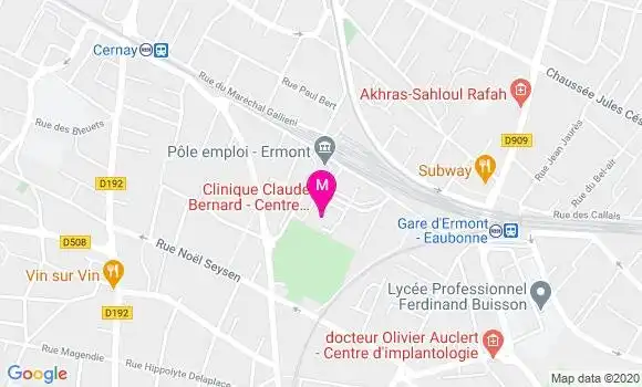Localisation Dr Laure Tabeze