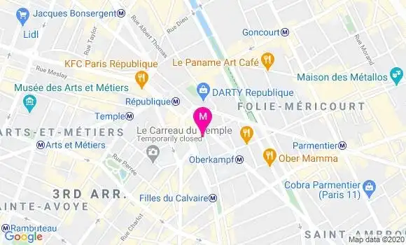 Localisation Dr Yann Chen