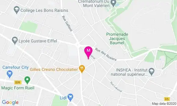 Localisation Dr Sterenn Le Brun Hinault