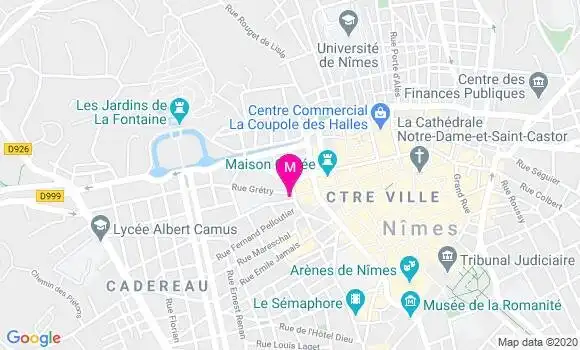 Localisation Dr Anne Gramond