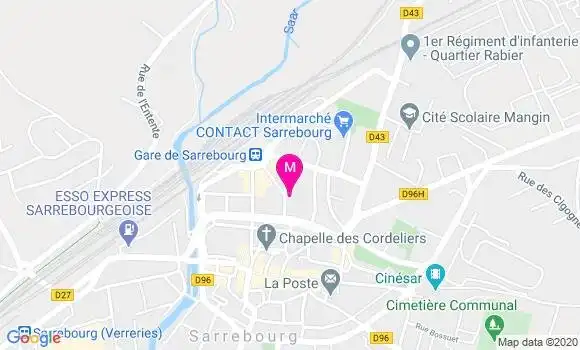 Localisation Dr Sonia Maria Pomian