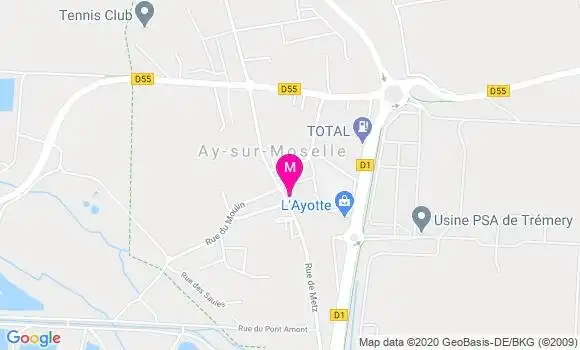 Localisation Dr Isabelle Jean