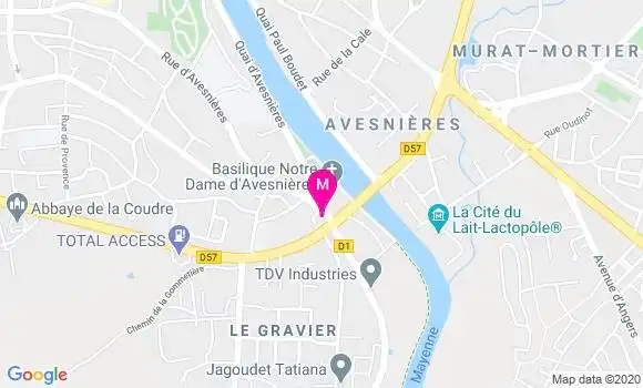 Localisation Dr Francois Jean Batiste Richard
