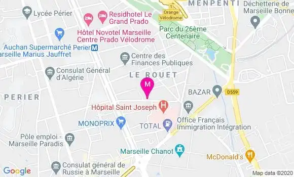 Localisation Dr Marie Amouroux
