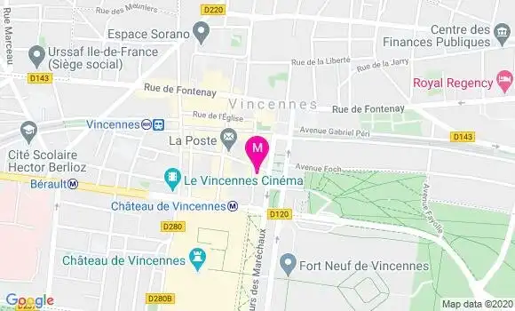 Localisation Dr Aurelie Pouchain