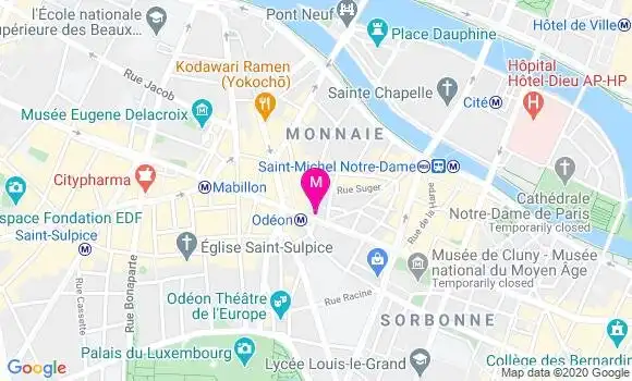 Localisation Dr Thierry Bultez