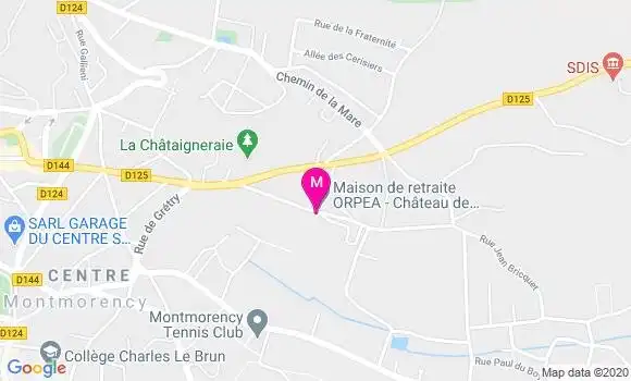 Localisation Dr Georges Nicolaieff