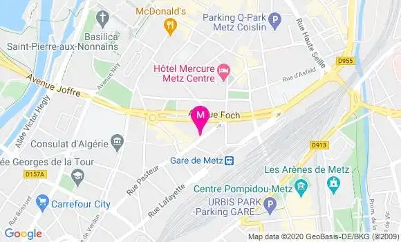 Localisation Dr Fabienne Arboit
