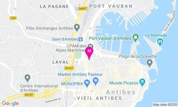 Localisation Dr Anca Debu