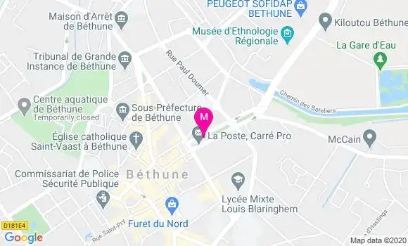 Localisation Dr Sabrina Legrand Duminil