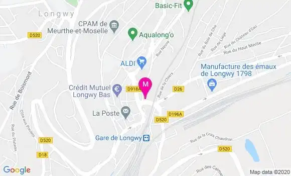 Localisation Dr Bruno Colasante