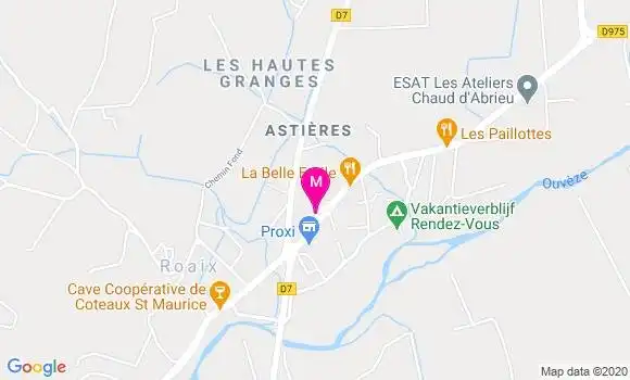 Localisation Dr Christelle Marie