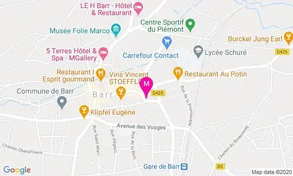 Localisation Dr Evelyne Ulrich Metz