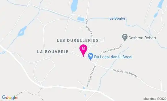 Localisation Dr Antoine Bouvier