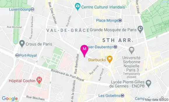 Localisation Dr Delphine Fraitag