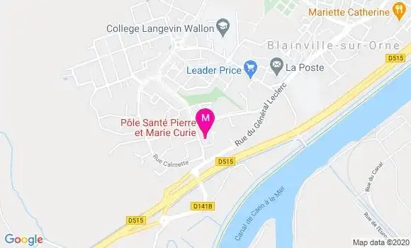 Localisation Dr Gurvan Thepaut