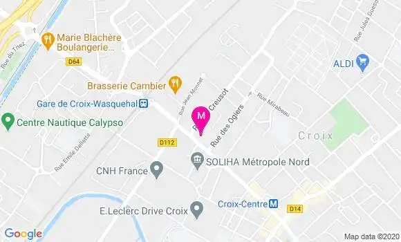 Localisation Dr Juliette Arrive Girard