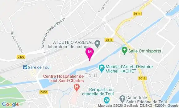 Localisation Dr Sylvain Demet