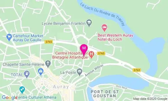 Localisation Dr Christophe Guillaud Vallee