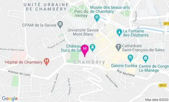 Localisation Dr Jean Cyril Bourre