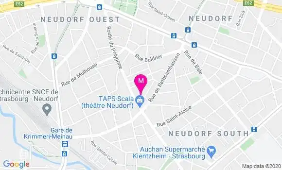 Localisation Dr Adeline Demangel