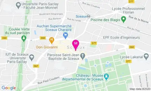 Localisation Dr Jeremie Bled