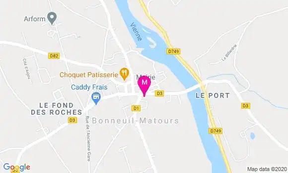 Localisation Dr Olivier Catteau
