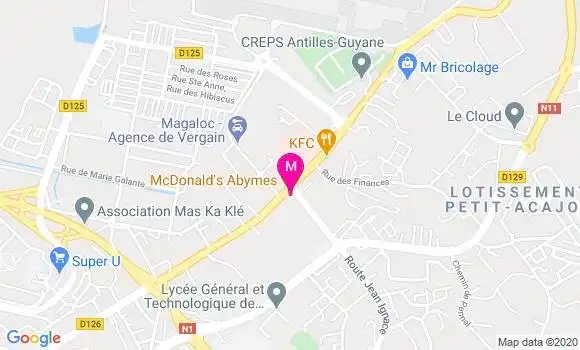 Localisation Dr Catherine Moriniere