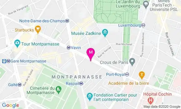 Localisation Dr Anna Fartura Baudry