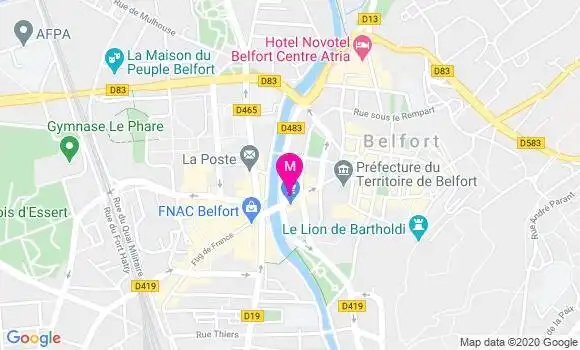 Localisation Dr Frederic Stehlin