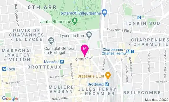 Localisation Dr Julie Bienstman Pailleux