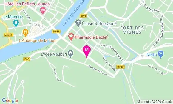 Localisation Dr Philippe Deliencourt