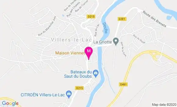 Localisation Dr Anne Boucard Comte