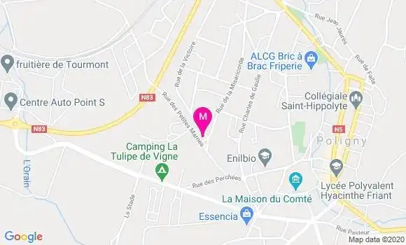 Localisation Dr Anais Girard