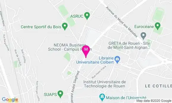 Localisation Dr Caroline Senan