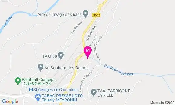 Localisation Dr Anne Gauron