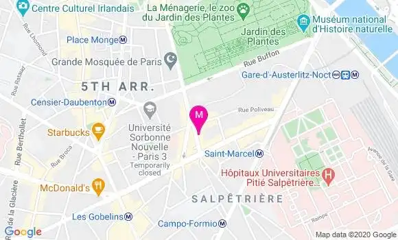 Localisation Dr Lila Boubrit Morsli