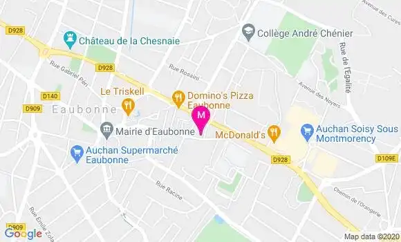 Localisation Dr Helene Ouahes