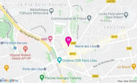 Localisation Dr Abigael Feraud