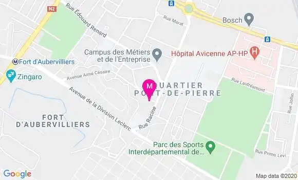 Localisation Dr Aminata Compaore