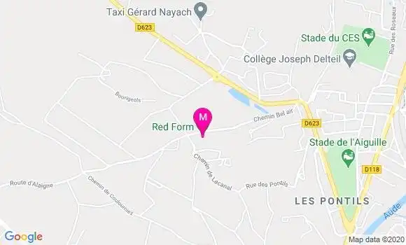 Localisation Dr Ramona Picu