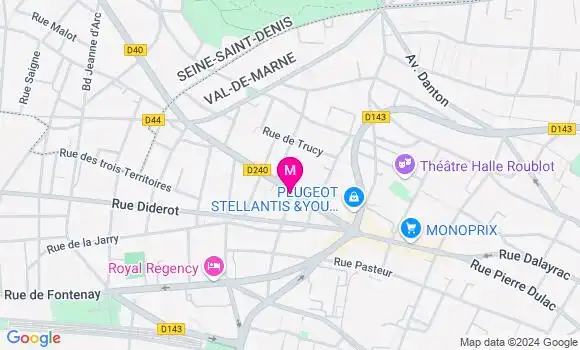 Localisation Dr Jean Marc Brajer