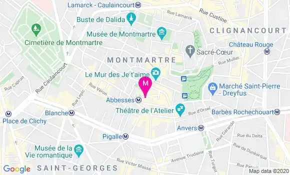 Localisation Dr Marc Lafont