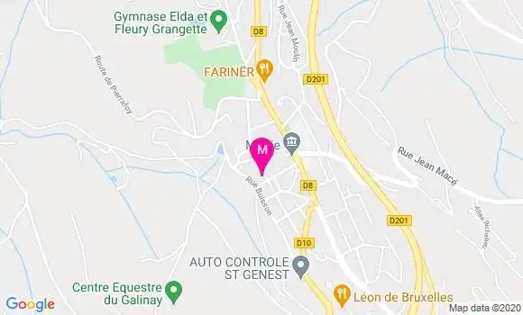 Localisation Dr Perrine Marinthe